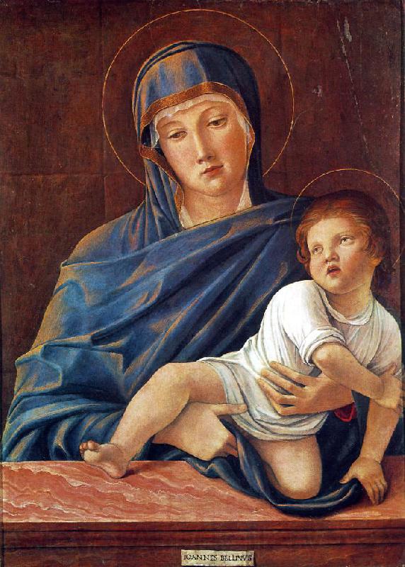 BELLINI, Giovanni Madonna with the Child 57 Norge oil painting art
